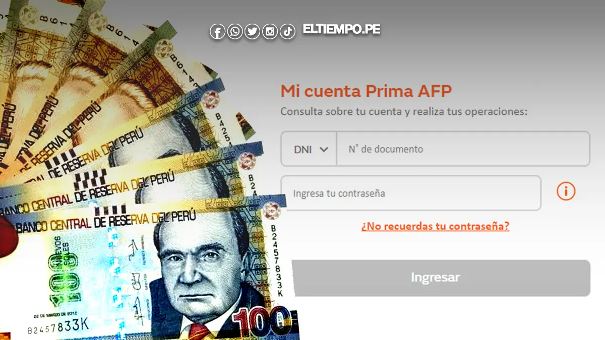 AFP Prima: Cómo verificar tu estado de cuenta del fondo de pensiones