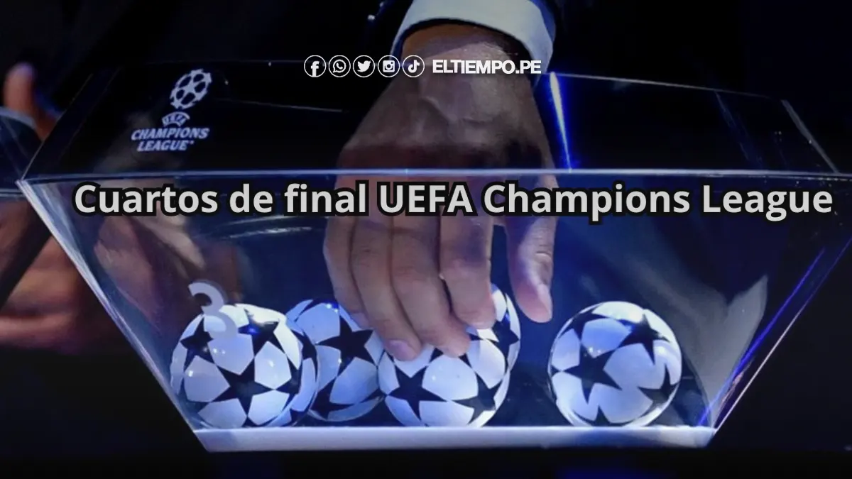 Sorteo de cuartos de final Champions League 2025 EN VIVO y EN DIRECTO