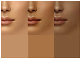 Skin tones