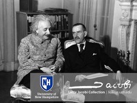 "Albert Einstein and Thomas Mann, Princeton, N. J., 1938, No. 1"