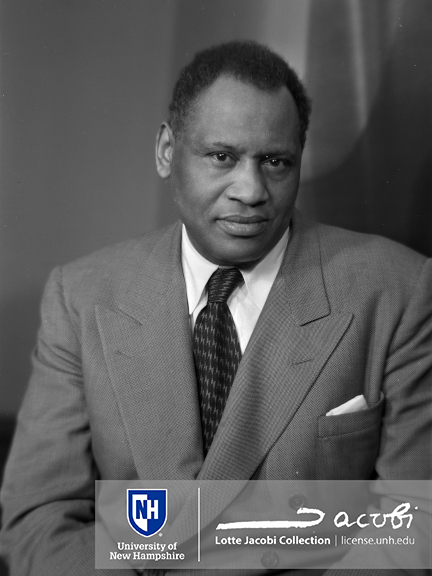 "Paul Robeson, actor and singer, New York City, N.Y., 1952"