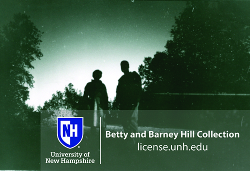 Box 7, Folder 18: "Betty and Barney Hill on lawn, No. 2"