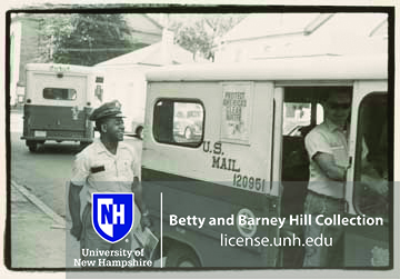 Box 7, Folder 2: "Barney Hill with US Mail truck"