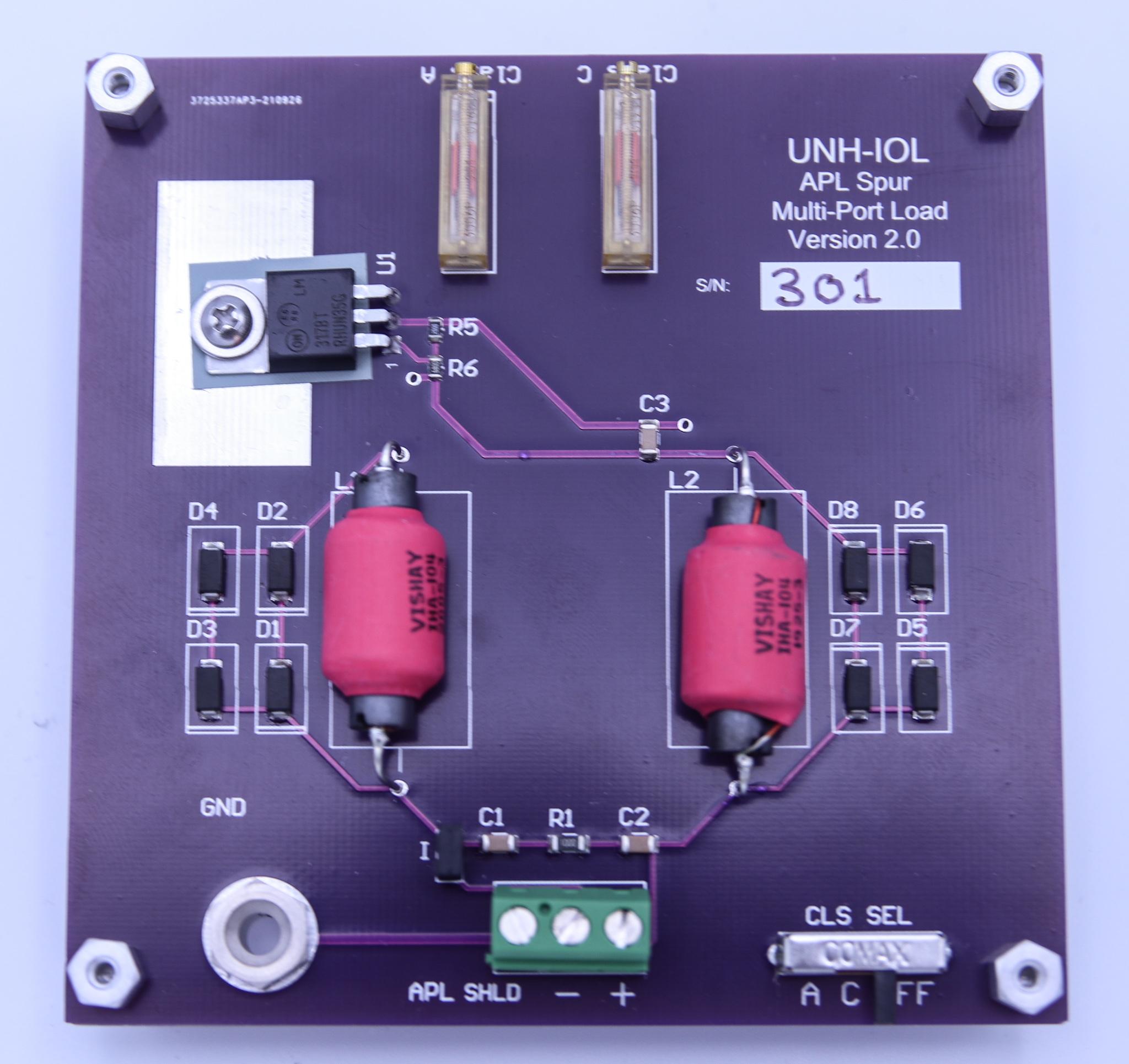 UNH-IOL APL Multi Class Load Board