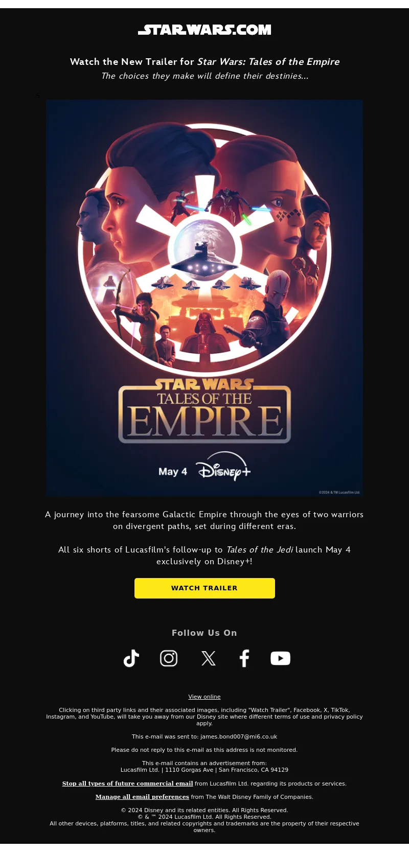 Email Screenshot