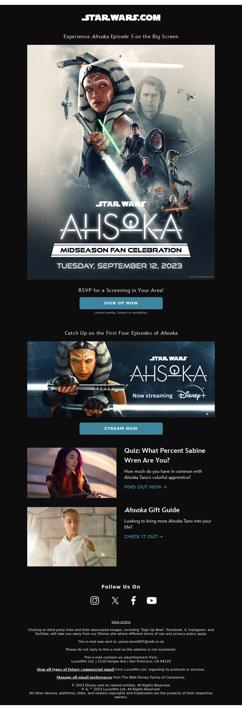 Email Screenshot