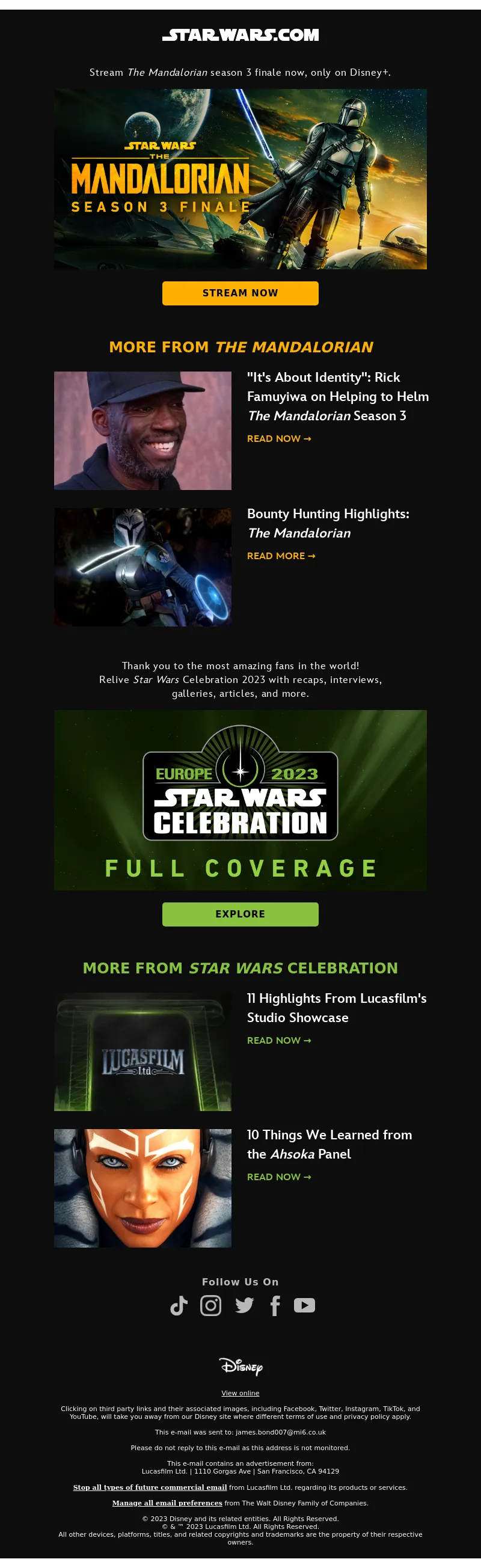 Email Screenshot