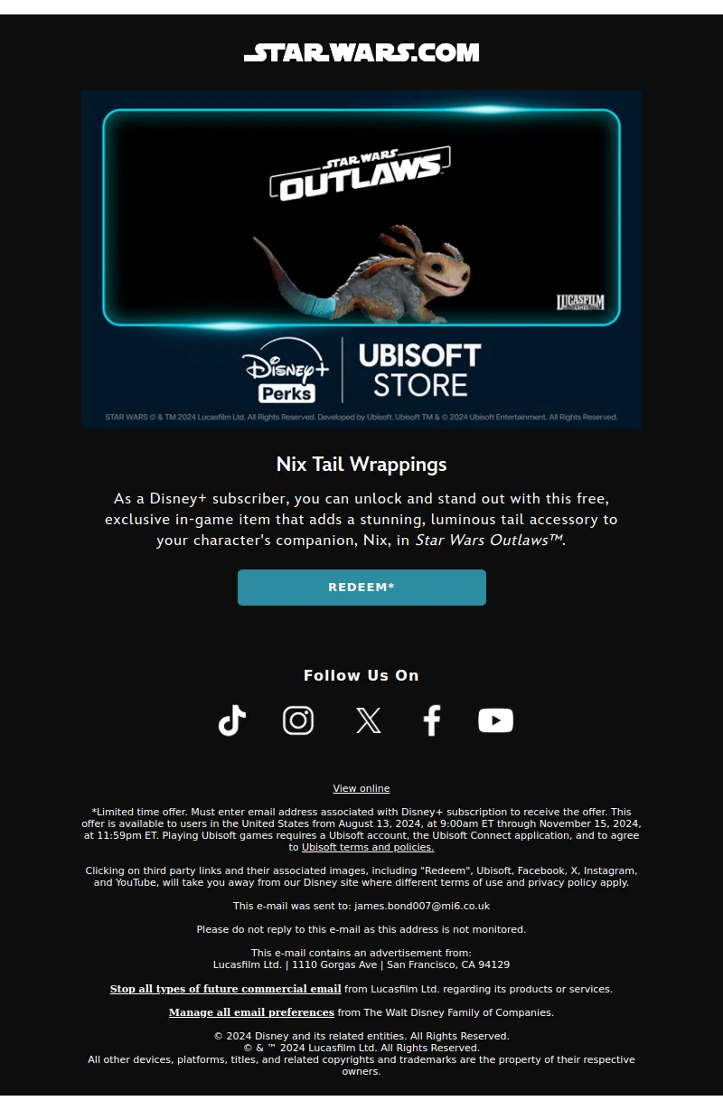 Email Screenshot