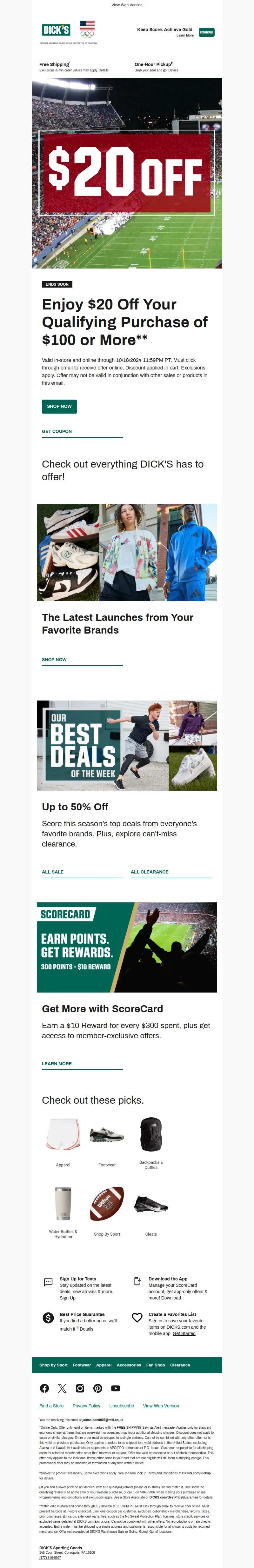 Email Screenshot