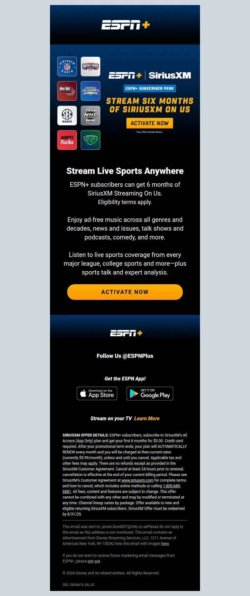Email Screenshot