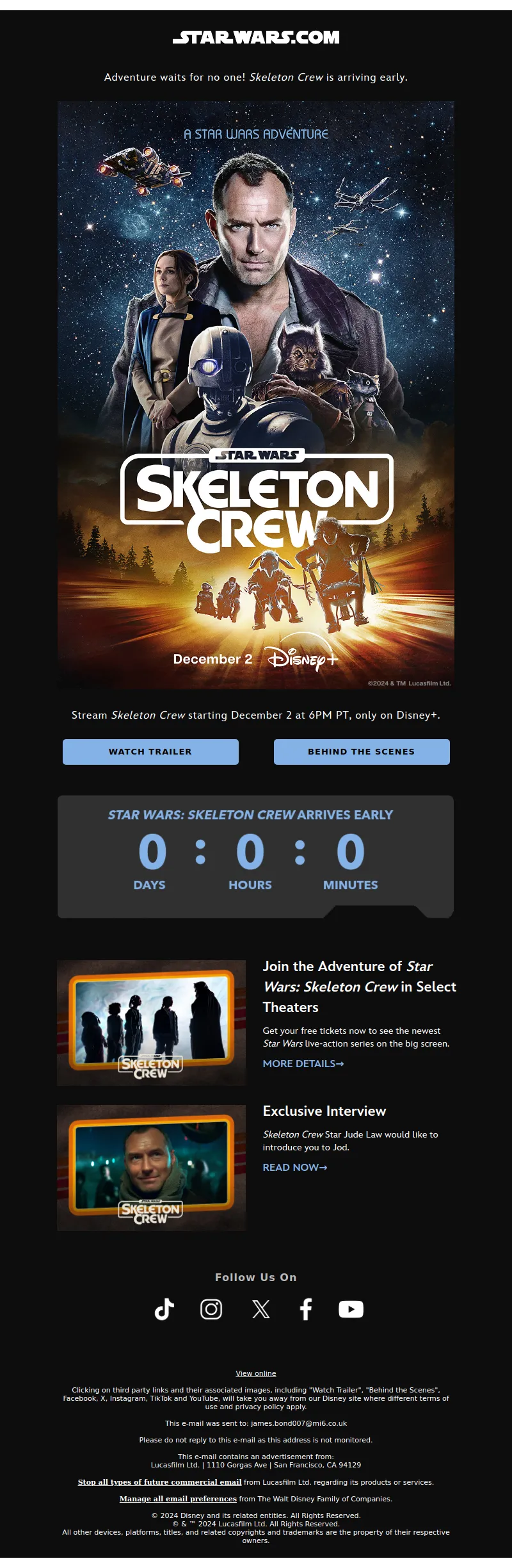 Email Screenshot