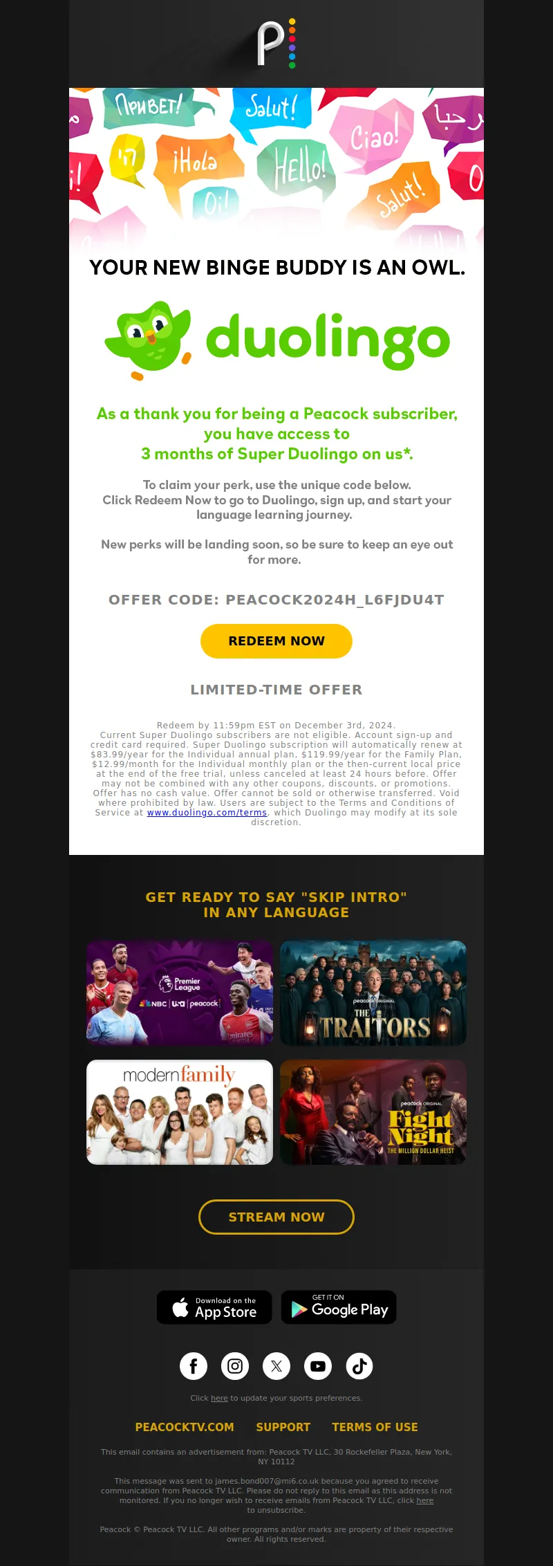 Email Screenshot