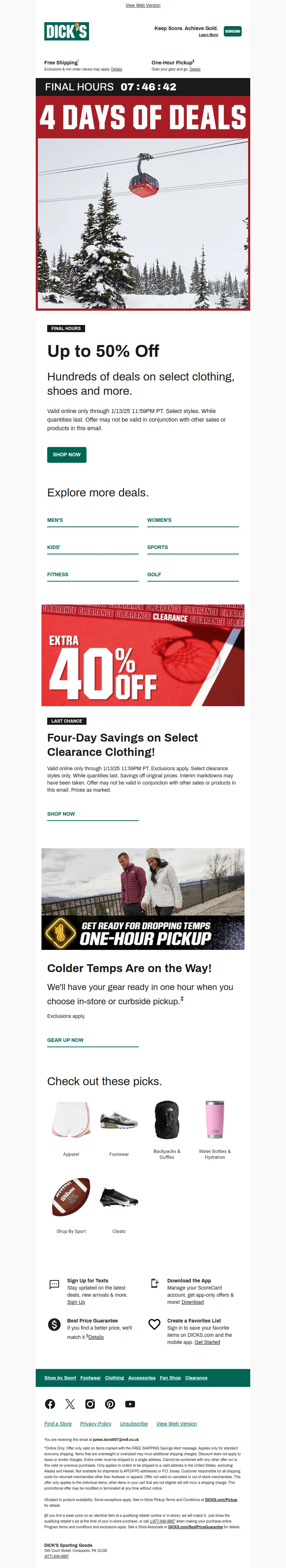 Email Screenshot