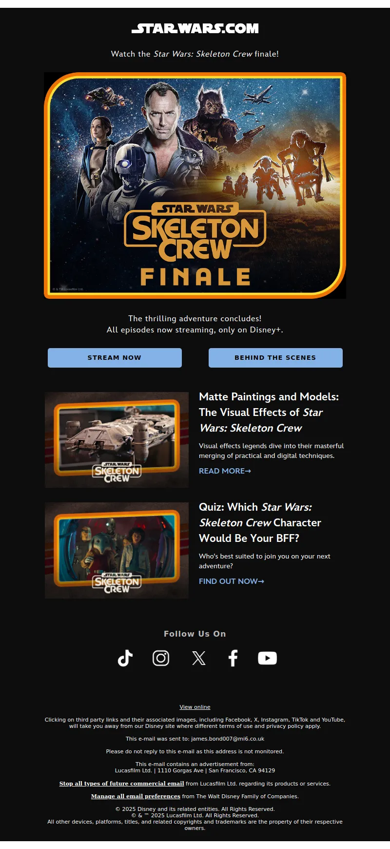 Email Screenshot