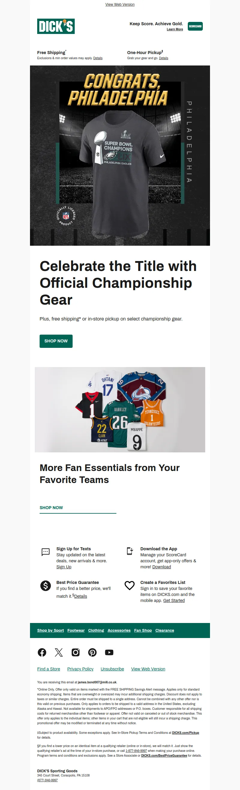 Email Screenshot