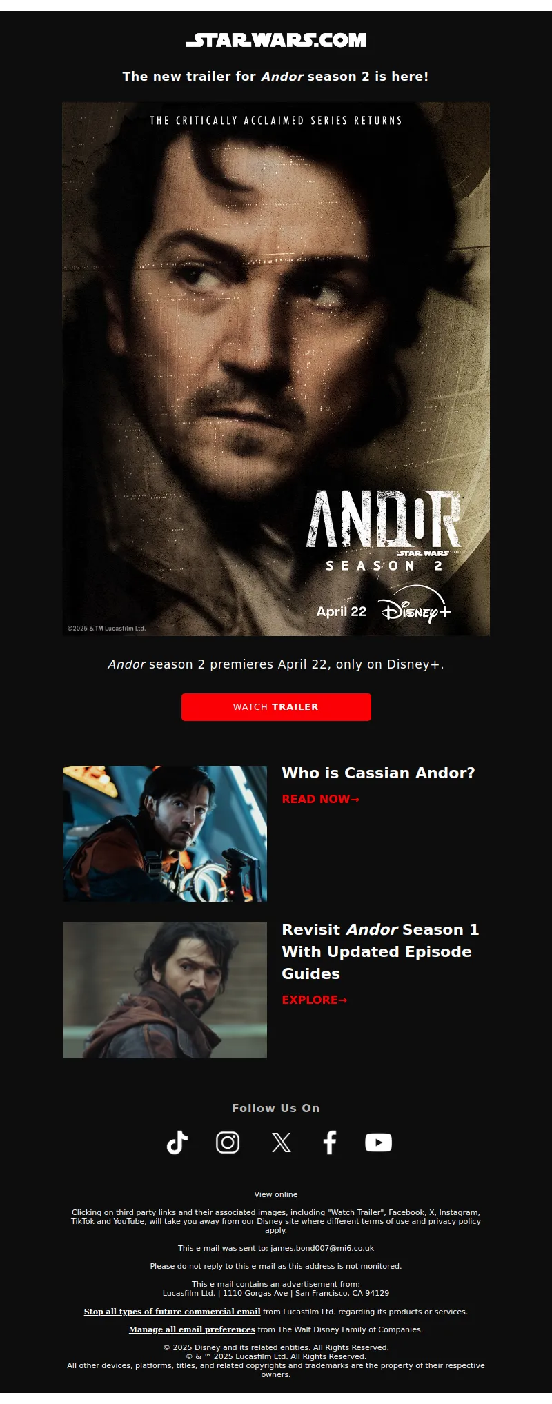 Email Screenshot