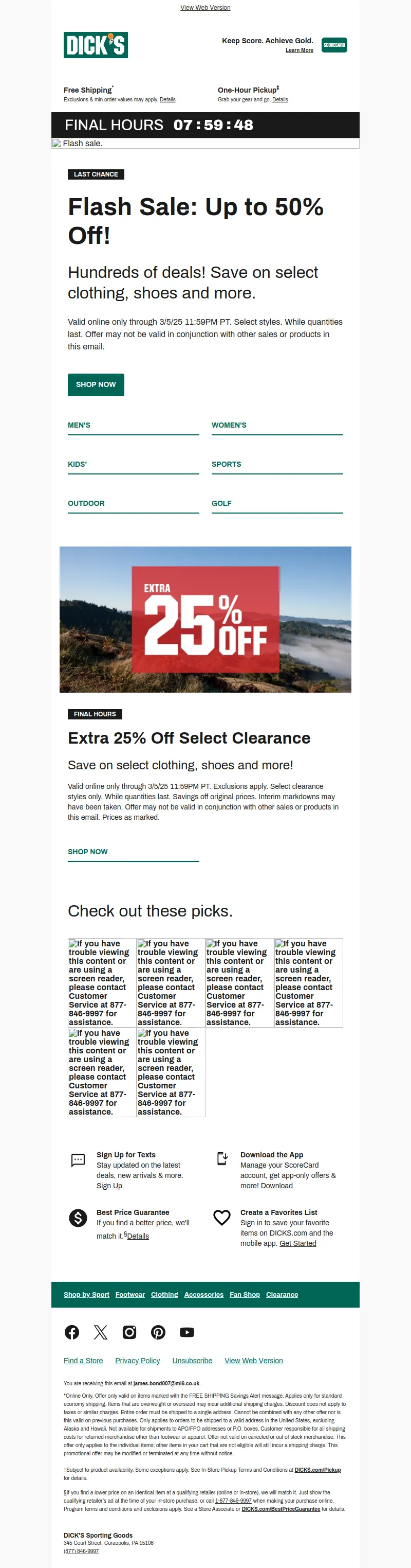 Email Screenshot