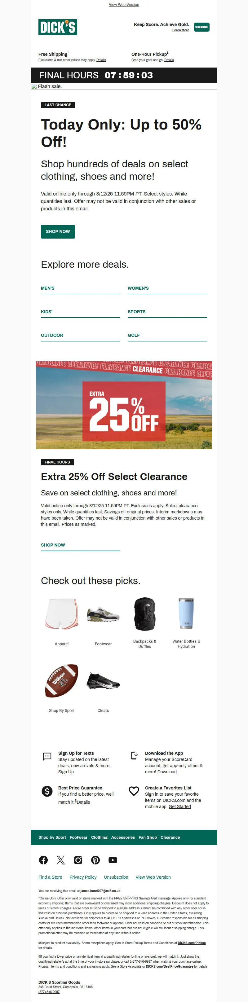 Email Screenshot
