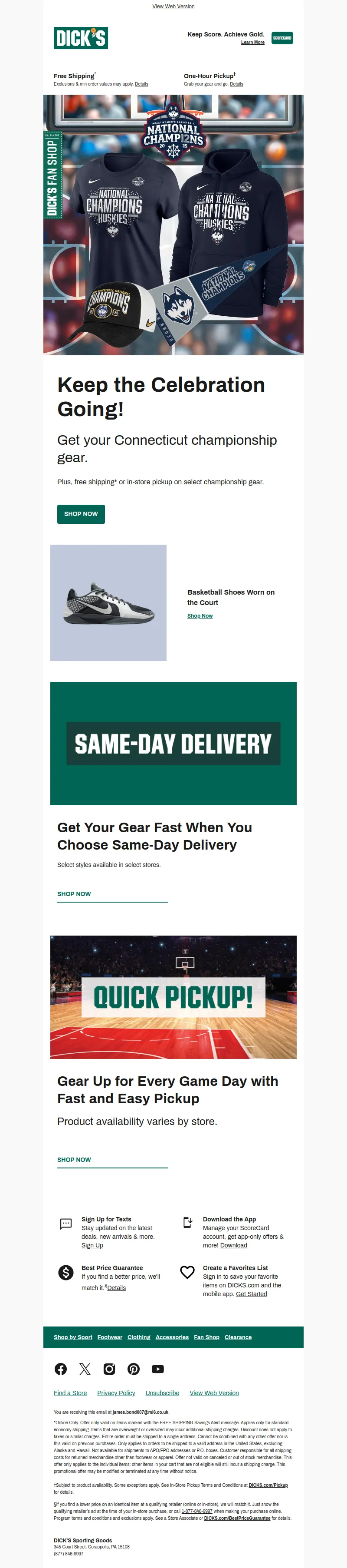 Email Screenshot
