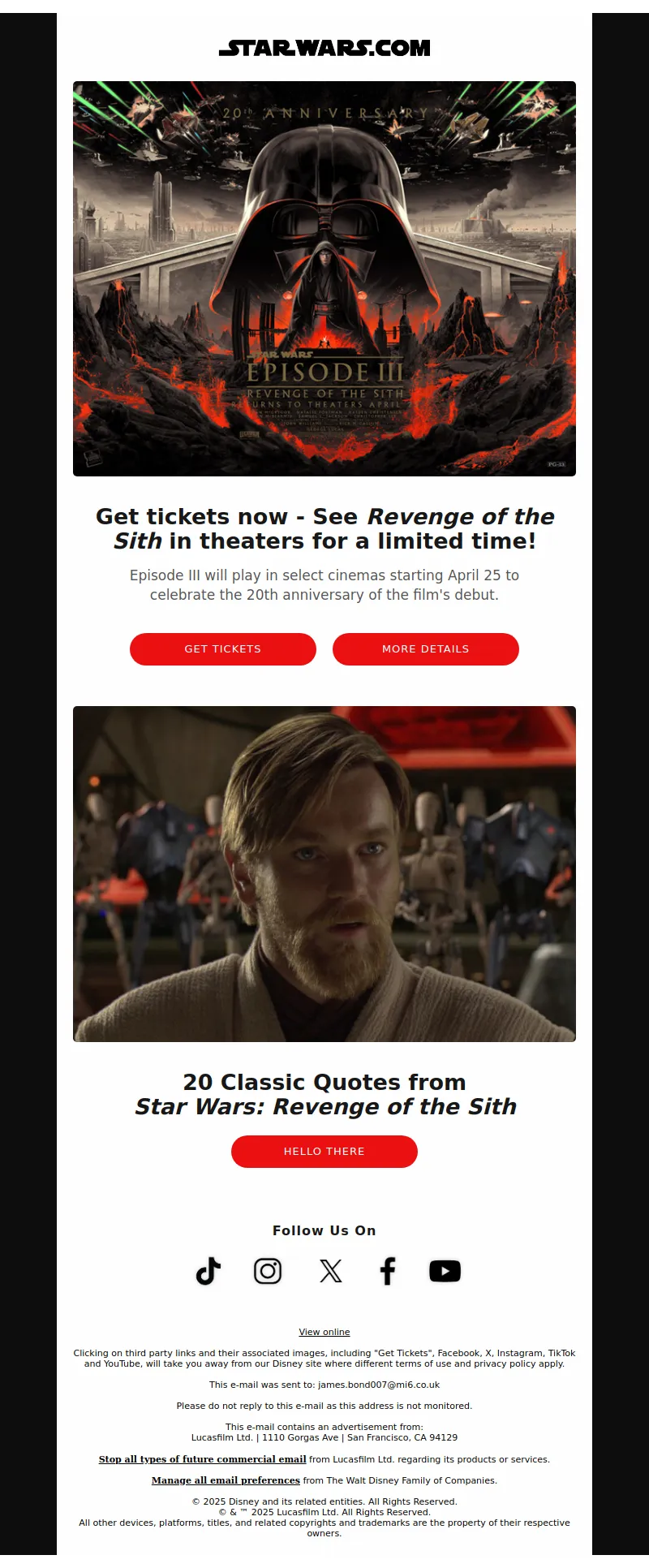Email Screenshot