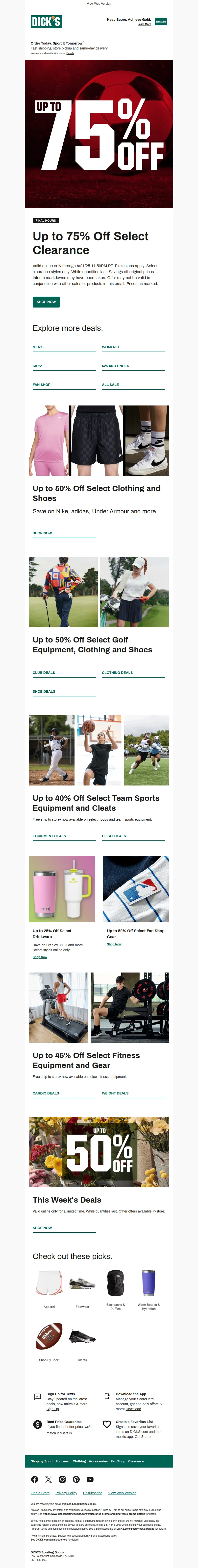 Email Screenshot