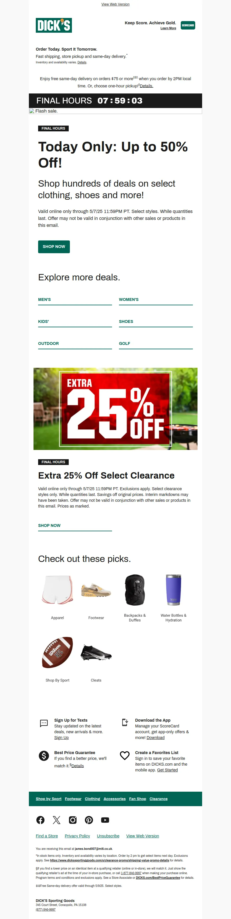 Email Screenshot