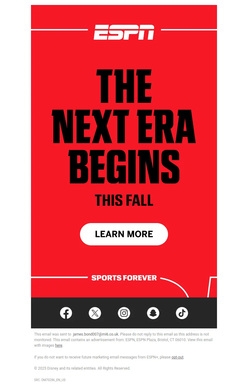 Email Screenshot