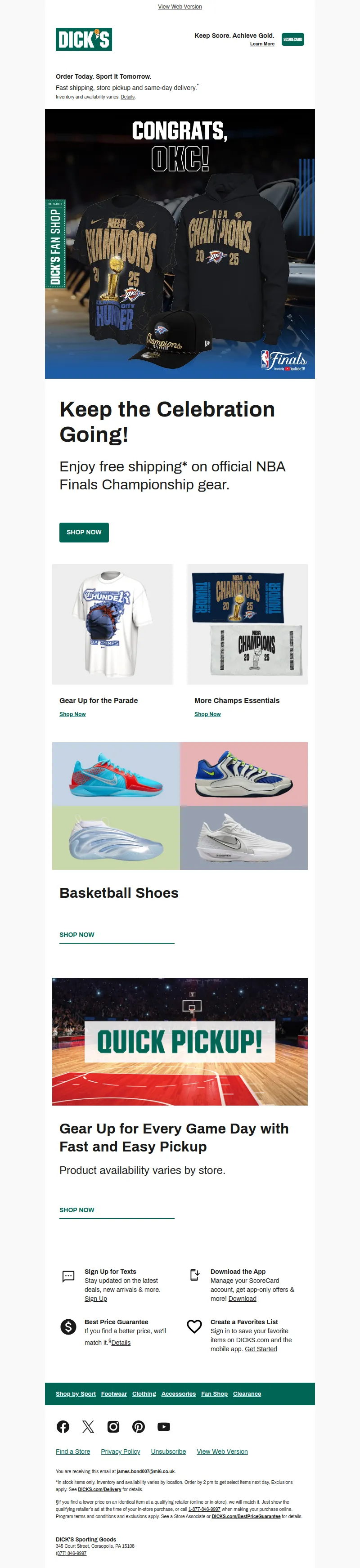 Email Screenshot