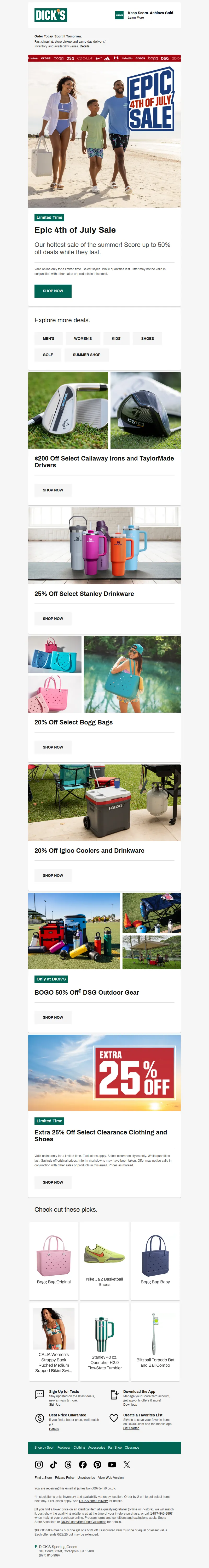 Email Screenshot