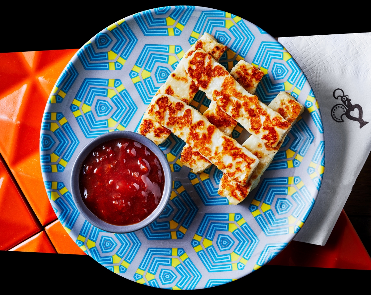 Image of Halloumi Sticks & Dip.