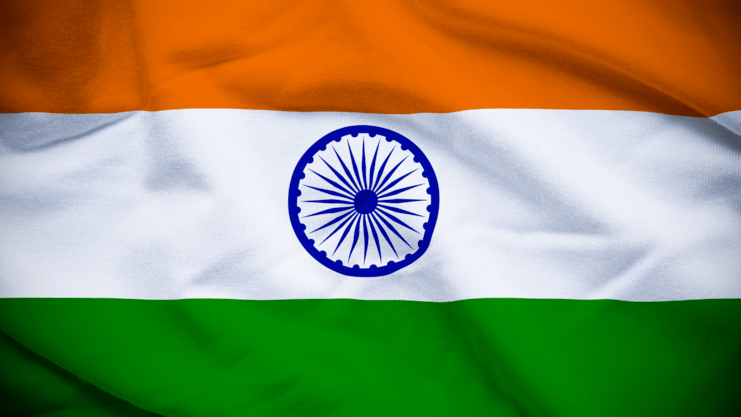 picture showing the indian flag