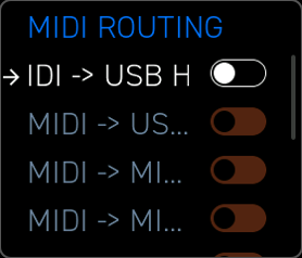 MIDI Routing