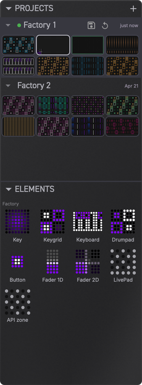 Left Sidebar Elements