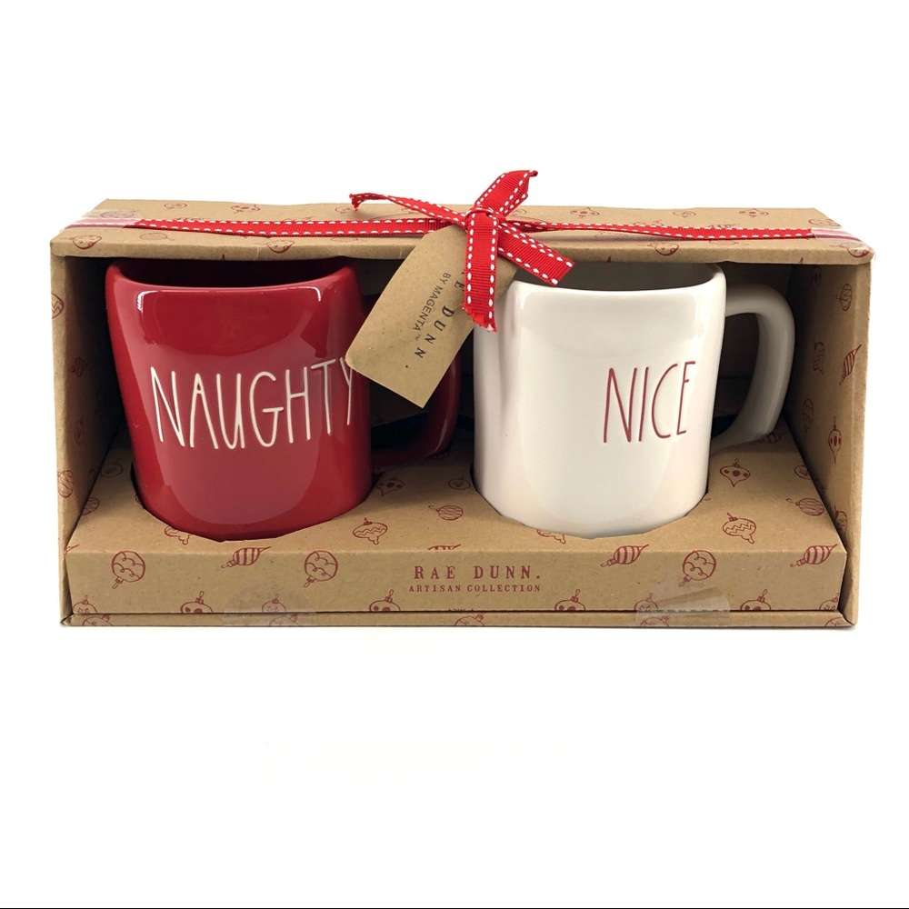 NEW* Rae Dunn 'Campy Tree' Coffee Mug Set *NEW IN BOX* Ships Quickly Super  Cute