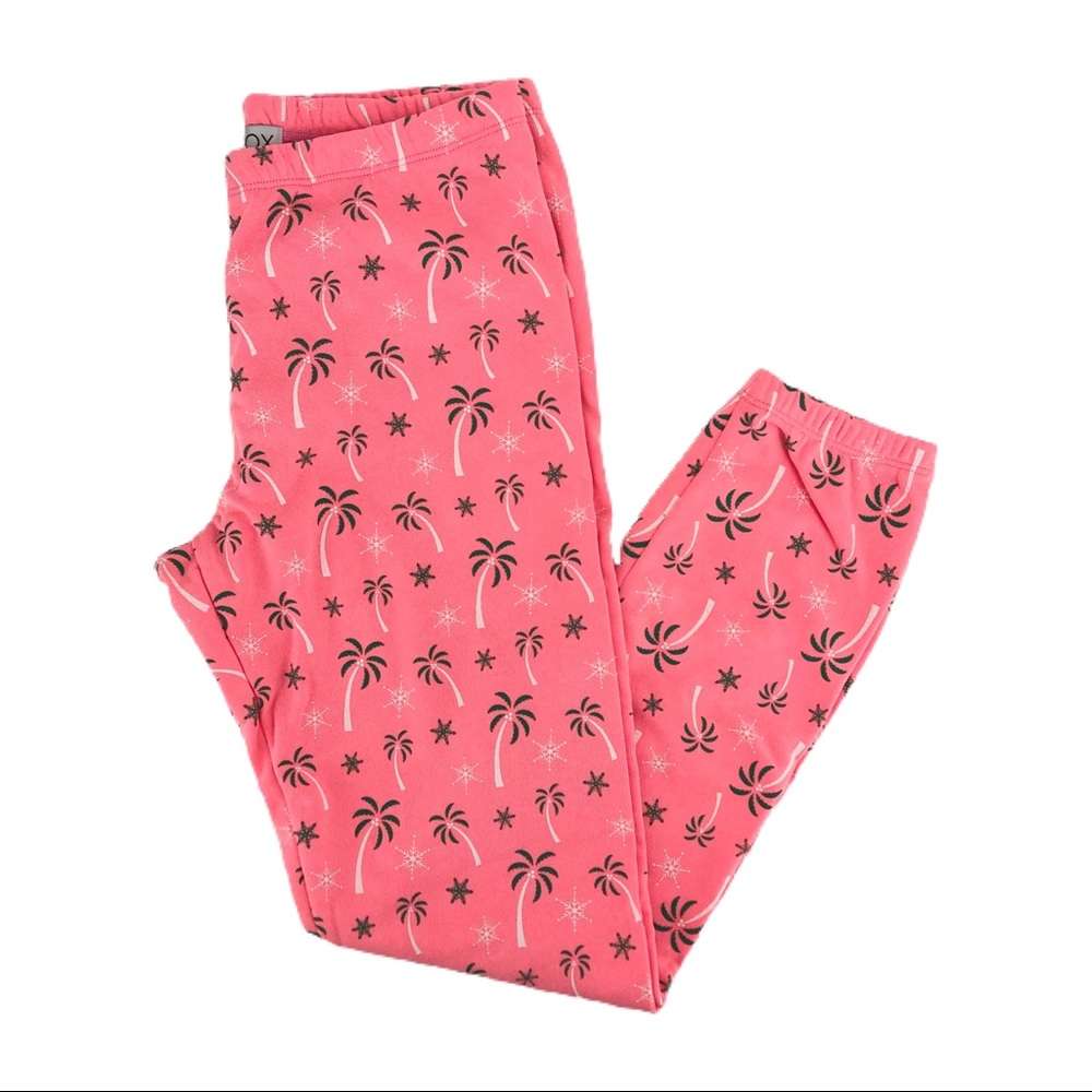 Wildfox Pink Palm Tree Print Joggers Sweatpants sz M – Embrace Sisu