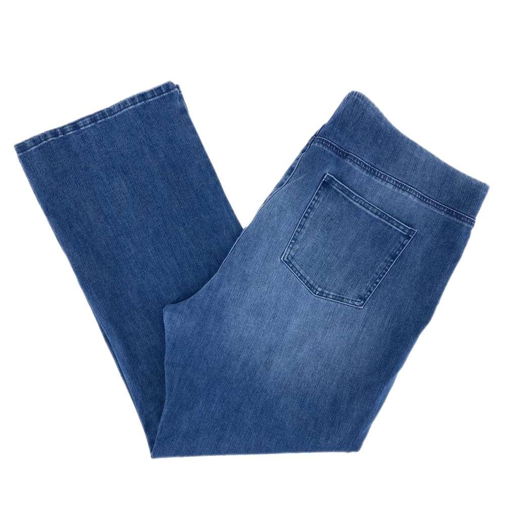 Soft Surroundings Blue Chambray Pull on Denim Jeans Pants sz 2X – Embrace  Sisu