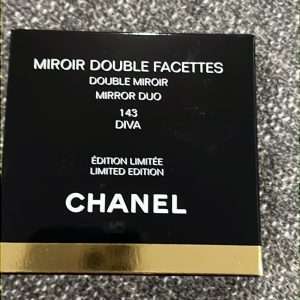 Chanel Pink Diva Limited Edition Brush Set, Compact Mirror and