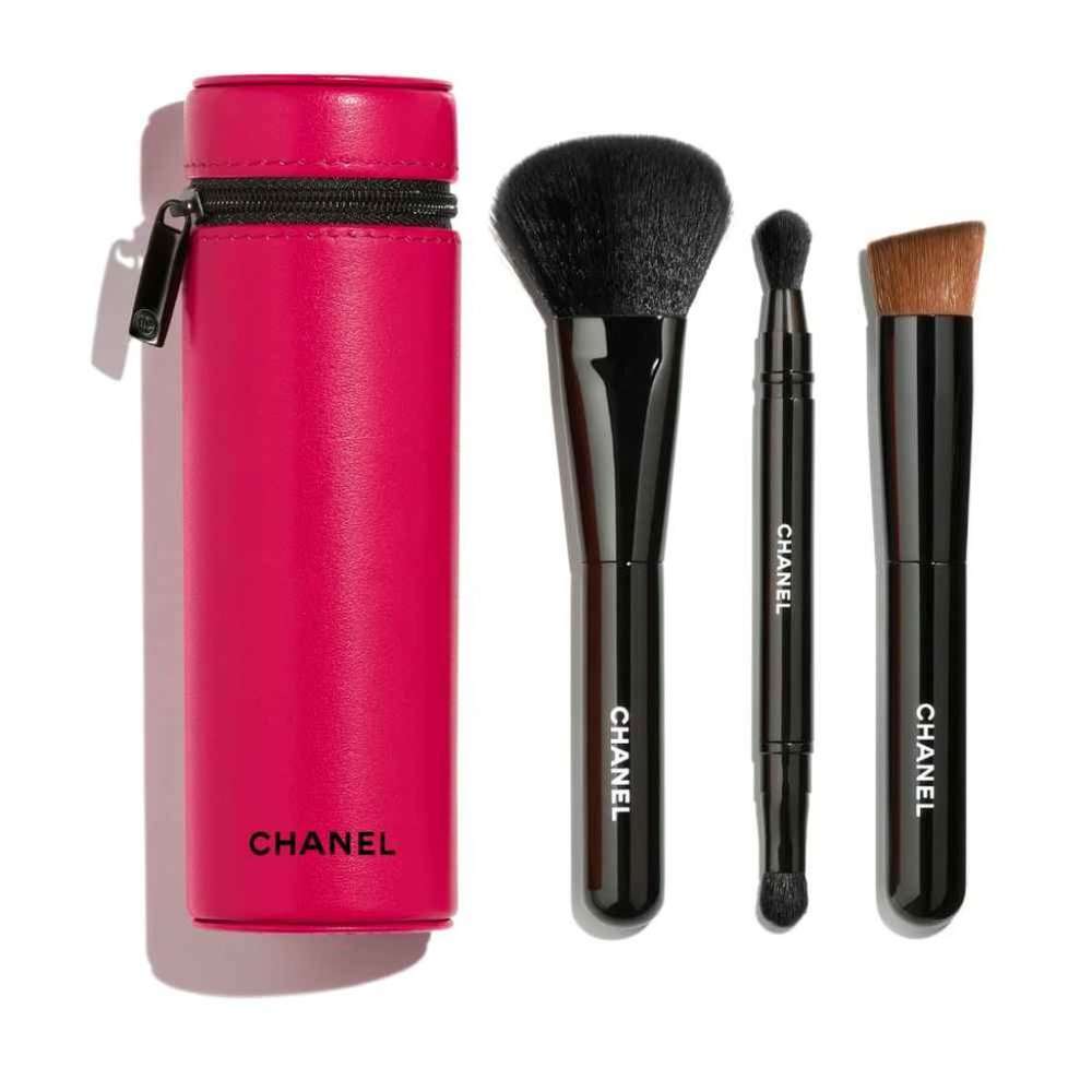 Chanel Pink Diva Limited Edition Brush Set, Compact Mirror and Nail File –  Embrace Sisu