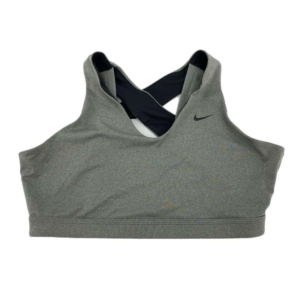 Nike Gray/Black Sports Bra sz XL – Embrace Sisu