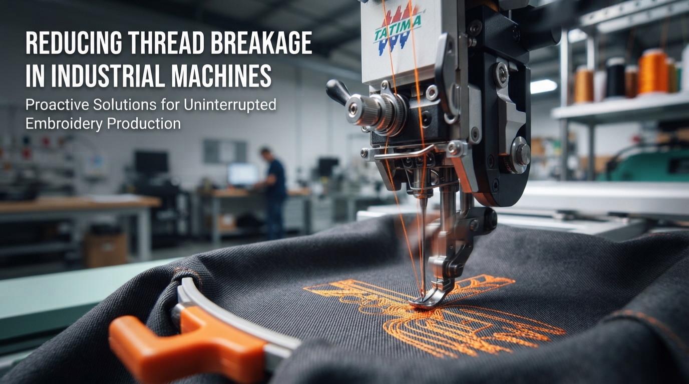 Embroidery Machine Thread Breakage: 9 Causes and How to Fix Them (2025 Guide)