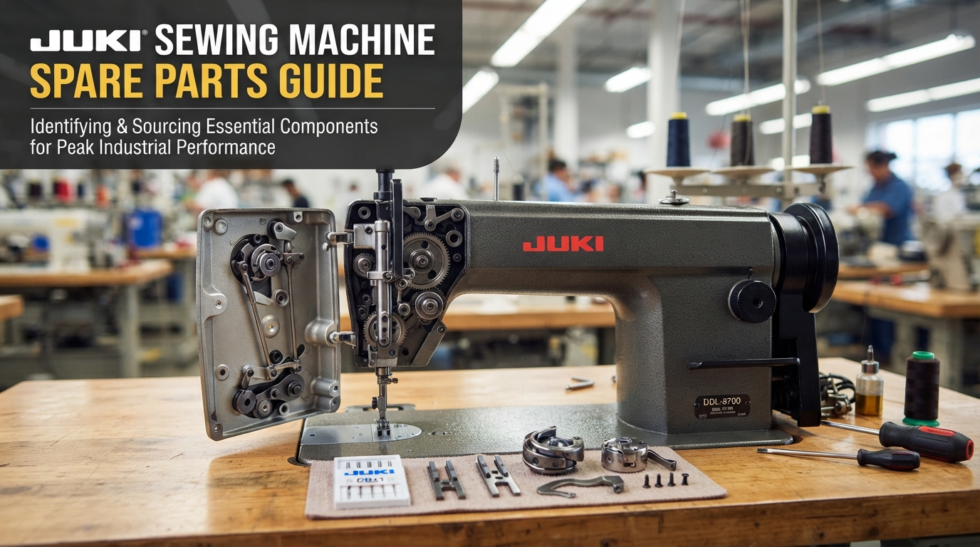 Complete Guide to Juki Sewing Machine Spare Parts: Identification, Maintenance & Where to Buy