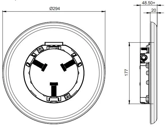 AstralPool Flexiniche decorative ring, white — view 2 of 2