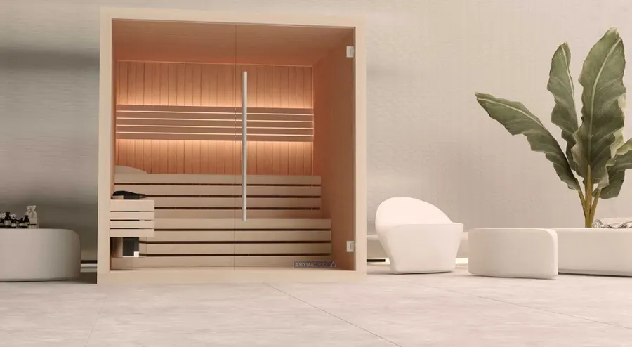 AstralPool Classic Select sauna, 250 x 250 x 210 cm, 9 kW — view 5 of 6