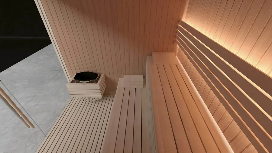 AstralPool Classic Select sauna, 250 x 250 x 210 cm, 9 kW — view 6 of 6
