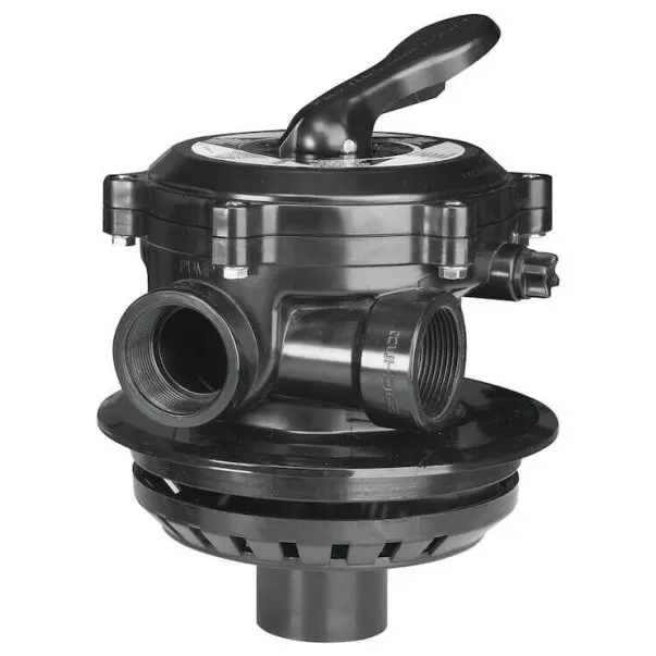 AstralPool Flat Top mounted multiport valve, 1.5"