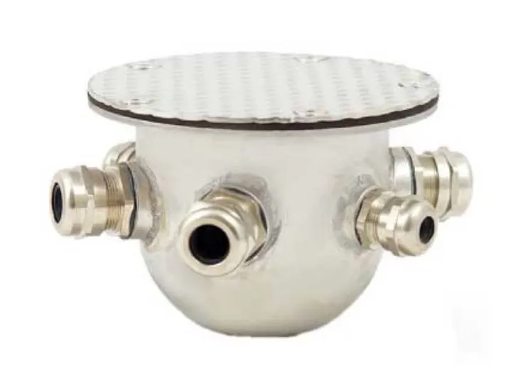 Atecpool Circular Connection box, stainless steel, 3/4” threaded — view 2 of 2