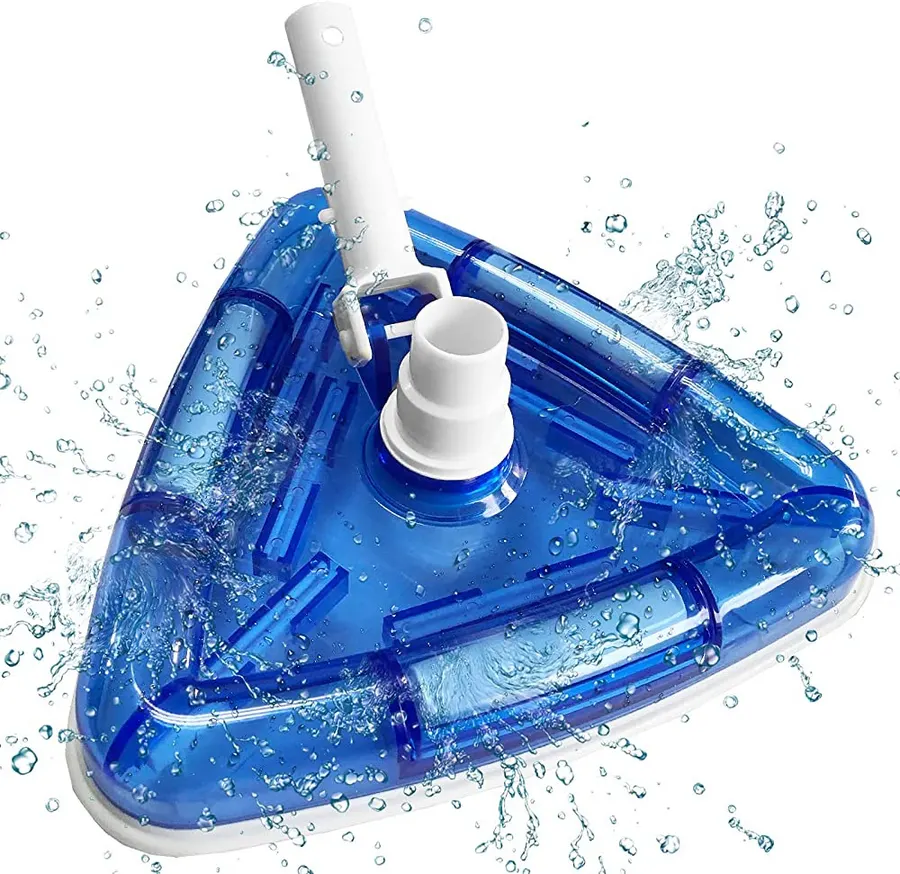 Atecpool Triangular vacuum head for swimming pool, 1 1/2” — view 2 of 4
