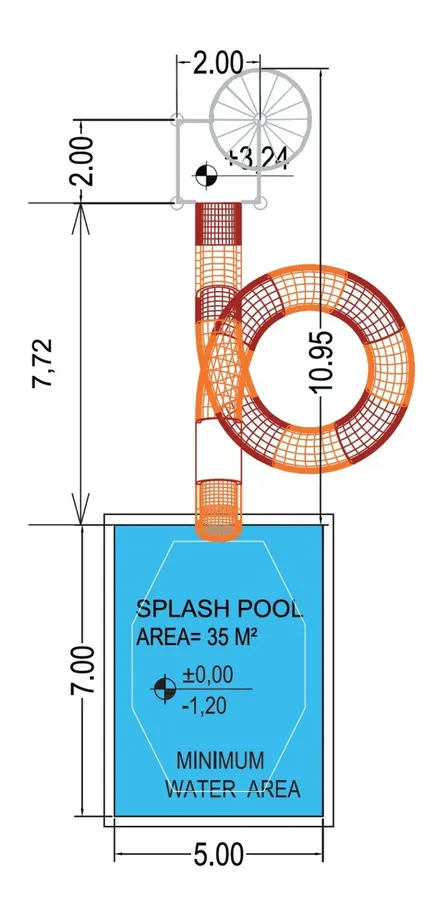 Compact water slide — view 3 of 3