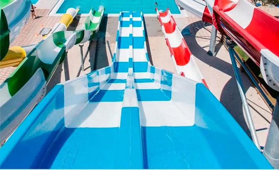 Multislide 2 lanes water slide — view 3 of 3