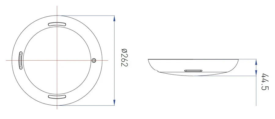 Pentair surface mounted 252 LED's light, 20W, Warm White — view 2 of 2